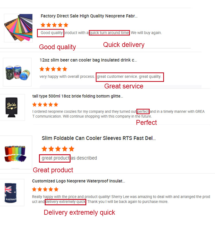 review customer